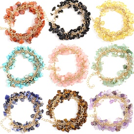 Gemstone Bead Bracelets