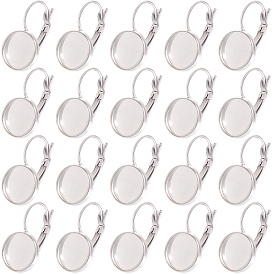 60 шт. 304 застежки-молнии из нержавеющей стали, плоско-круглые