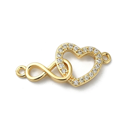 Покрытие стойки латунь микропаве прозрачные подвески из кубического циркония, долговечный, без свинца и без кадмия, формы сердца