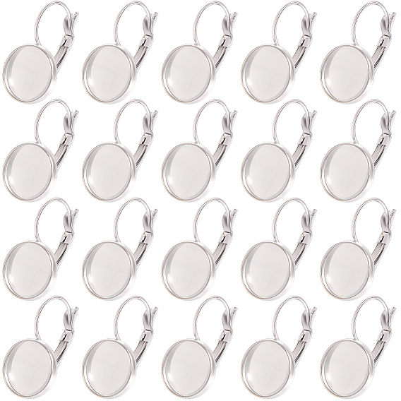 60 шт. 304 застежки-молнии из нержавеющей стали, плоско-круглые