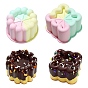 2Pcs 2 Styles Square Circular Cake Baking Silicone Molds