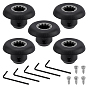 304 Stainless Steel & Rubber Wheel Hub Adapter with Allen Key, Universal Drive Socket Replacement Kit