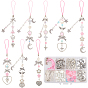 DIY Jewelry Mobile Phone Strap Making Kits, Mixed Shapes