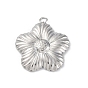 304 подвески из нержавеющей стали, цветочный шарм