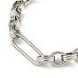 201 Stainless Steel Figaro Chain Bracelets