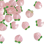 50Pcs Resin Peach Pendants
