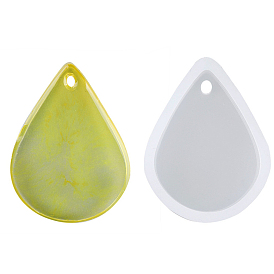Teardrop Pendant Silicone Molds, for UV Resin, Epoxy Resin Jewelry Making