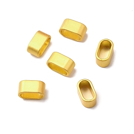 Сплавочные европейские бусины, прямоугольные