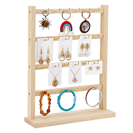 Дисплей для ювелирных изделий с плотным картоном, для браслетов, Серьги