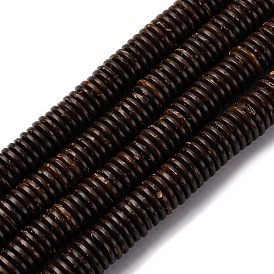 Натурального кокосового шарик нити, неокрашенными, плоско-круглые