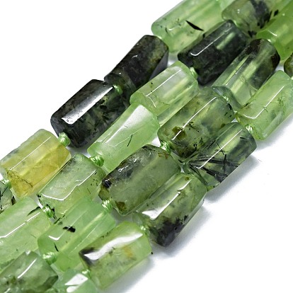 Natural Prehnite Beads Strands, Nuggets