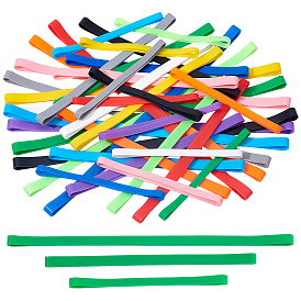 3Sets 3 Style Silicone Fixed Strap, School Supplies Fixed Strap