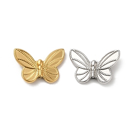 304 Stainless Steel Beads, Butterfly