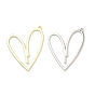 Подвески из сплава , сердце прелести, стойки покрытие, без кадмия, без никеля и без свинца