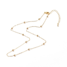 Ожерелья-цепочки из латуни, с 304 из нержавеющей стали застежка когтя омара