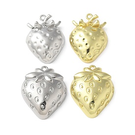 Латунные подвески, клубника прелести, стойки покрытие, долговечный