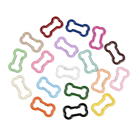 Окрашенные распылением пружинные кольца из сплава, кость