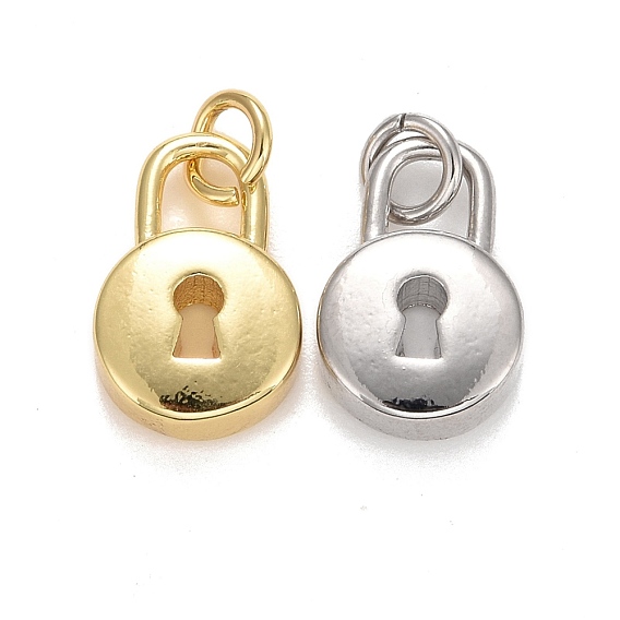 Стойки обшивки латунные подвески, с прыжковых колец, долговечный, без свинца и без кадмия, запирать