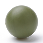 Food Grade Eco-Friendly Silicone Focal Beads, Round