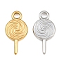 304 Stainless Steel Pendants, Lollipop Charms