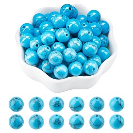 ARRICRAFT dTurquoise Beads Strands, Round