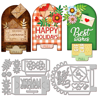 Трафареты для резки углеродистой стали для почтовых ящиков, для diy scrapbooking, Фотоальбом, декоративная бумага для тиснения