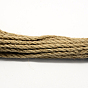Corde de jute, chaîne de jute, ficelle de jute, 2 plis, pour la fabrication de bijoux, 5mm, environ 5.46 yards (5m)/rouleau , 12 paquets/sac