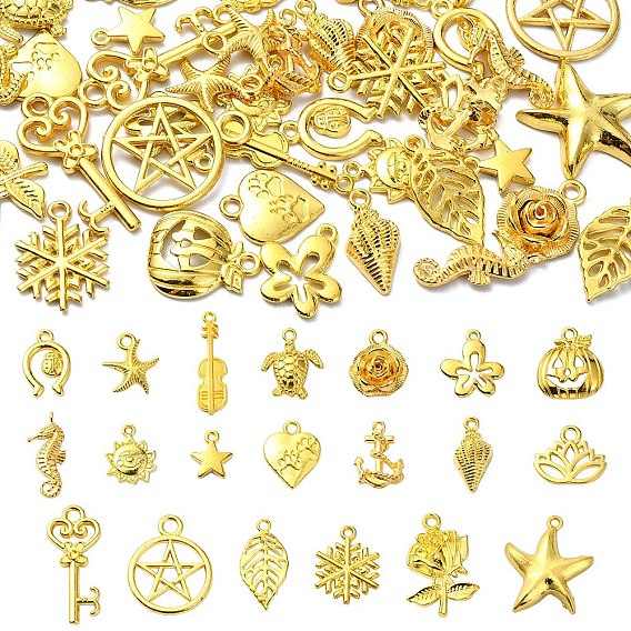 60 шт 20 стили подвески из сплава в тибетском стиле, разнообразные