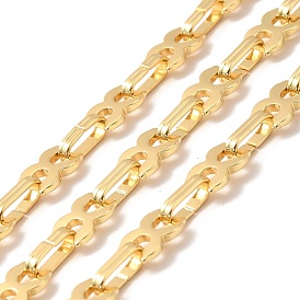 Латунные овальные цепи и цепи с бесконечным звеном, несварные, с катушкой, без кадмия, без никеля и без свинца