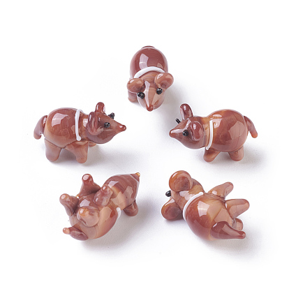 Home Decorations, Handmade Lampwork Display Decorations, Bear