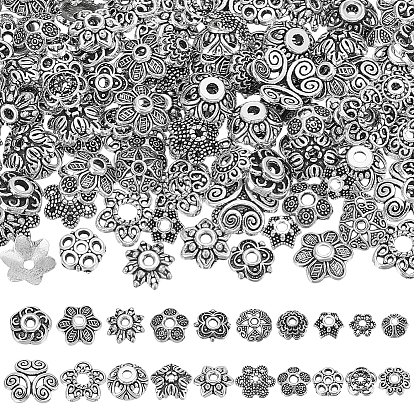 Наборы для изготовления ювелирных изделий своими руками, включая латунные штифты с шаровидной головкой и колпачки для бусин из сплава.