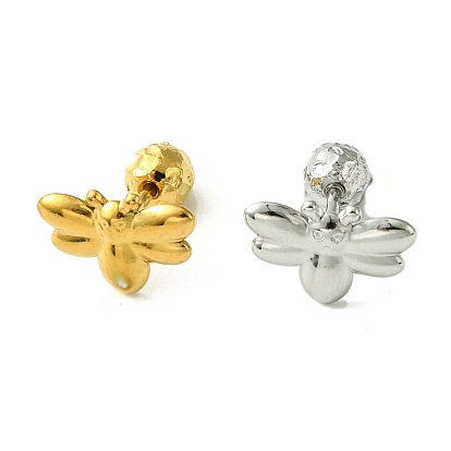 Ion Plating(IP) 304 Stainless Steel Ear Studs, Bees