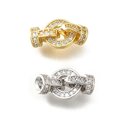 Кольцо латунное микропаве прозрачный кубический цирконий застежки-защелки, долговечный, без кадмия и без свинца, стойки покрытие