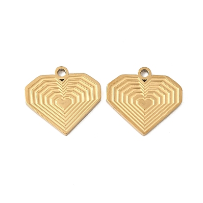 304 прелести нержавеющей стали, сердце прелести, ионное покрытие (ip)