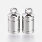 304 Stainless Steel Cord Ends, End Caps, Column
