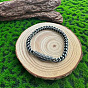 Vintage 304 Stainless Steel Wheat Chain Bracelets for Unisex