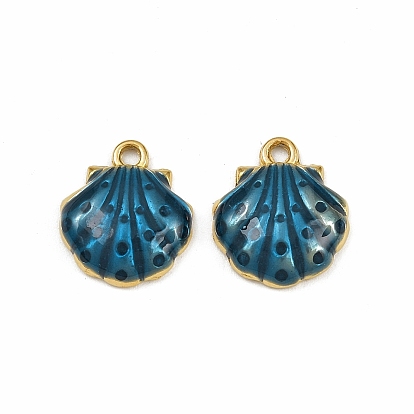 304 нержавеющей стальной эмали подвески, подвески в форме ракушек, ионное покрытие (ip)