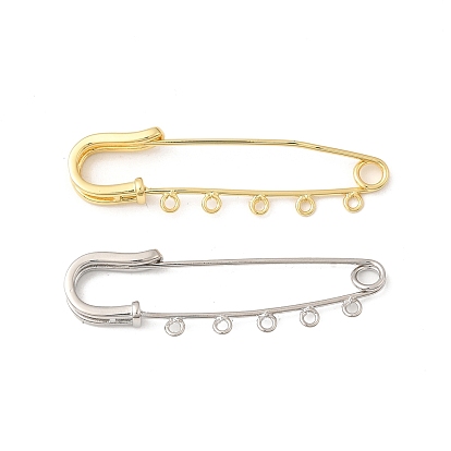 Фурнитура латунная для броши, долговечный, без свинца и без кадмия, стойки покрытие, с целью перехода в кольце