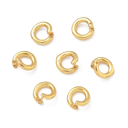 Латунные кольца прыжок открыт, круглые стопорные соединительные кольца, долговечный, без свинца и без кадмия, стойки покрытие