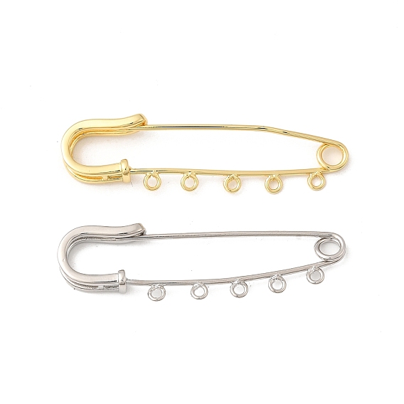Фурнитура латунная для броши, долговечный, без свинца и без кадмия, стойки покрытие, с целью перехода в кольце