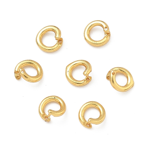 Латунные кольца прыжок открыт, круглые стопорные соединительные кольца, долговечный, без свинца и без кадмия, стойки покрытие