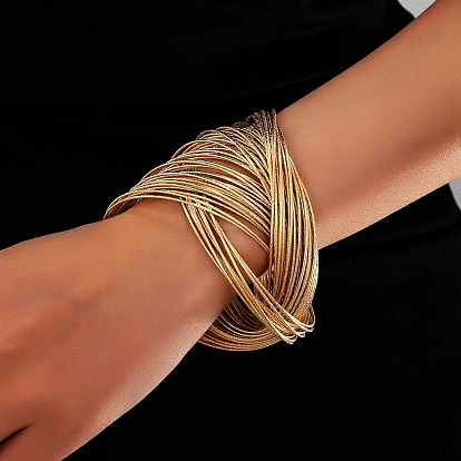 Многослойные браслеты из железного сплава