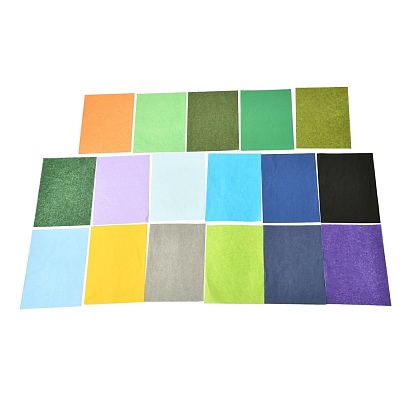 Colorful Tissue Paper, Gift Wrapping Paper, Rectangle, Mixed Color,  210x140mm, 66pcs/bag