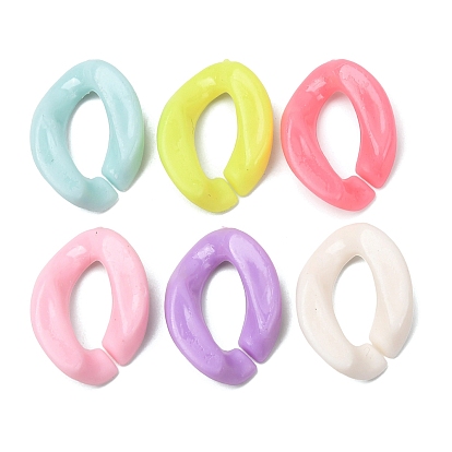 Непрозрачные пластиковые быстроразъемные соединители, витых овальных