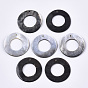 Natural Black Lip Shell Pendants, Ring