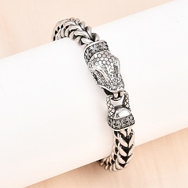 316 браслеты с хирургическими звеньями из нержавеющей стали, змея