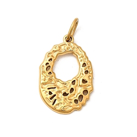 304 подвески из нержавеющей стали, ионное покрытие (ip), овальный шарм, , с целью перехода в кольце