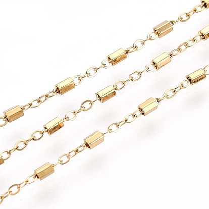 304 цепи из нержавеющей стали ссылка, пайки, с катушкой, колонка, ионное покрытие (ip)