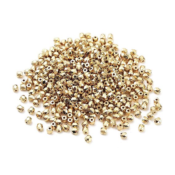 CCB пластиковые шарики, граненые, кубические