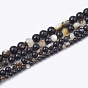 Black Lip Shell Bead Strands, Round